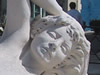 Tasteless statue at Aigre