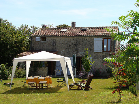 Rear garden in 2009
