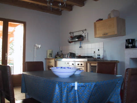 Kitchen: bigger than it looks here